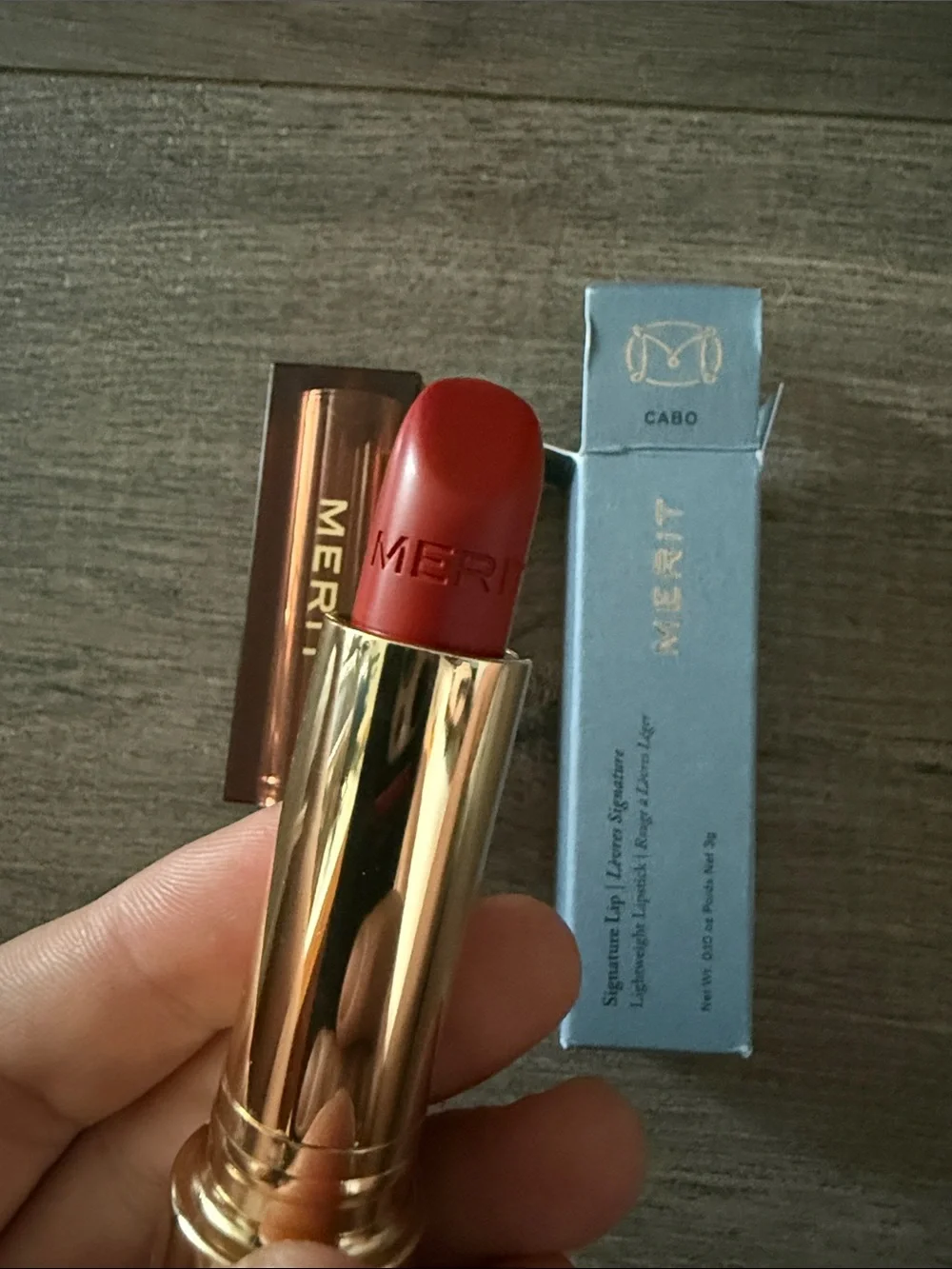 Merit signature lip